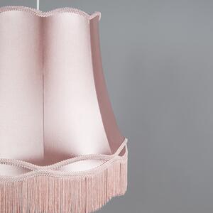 Lampă suspendată retro roz 45 cm - Bunicuță