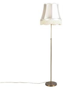 Lampă de podea bronz cu umbră Granny crema 45 cm reglabilă - Parte
