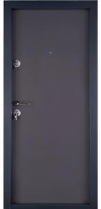 Usa metalica intrare apartament placata cu MDF Gri Antracit - Mega EKO P+ 9000