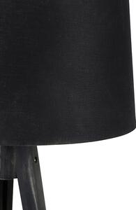 Trepied negru cu nuanta de in negru 45 cm - Tripod Classic