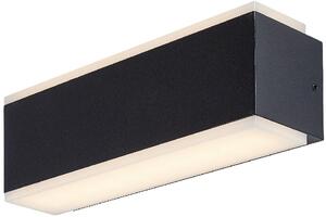 Rabalux Mataro aplica exterior 1x12 W negru 77114