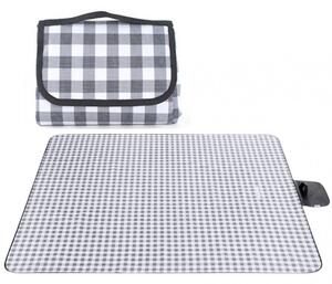 Saltea de plaja pliabila pentru picnic PIKNIX 145x200 cm - mai multe culori Culoare: Gri