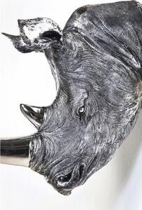 Decoratiune de perete Head Rhino Antique