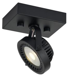 Spot modern negru montat la suprafață, cu LED dimabil - Apollo