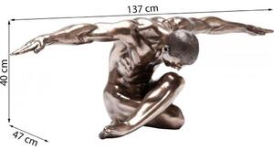 Figurina Decorativa Nude Man Bow 137cm