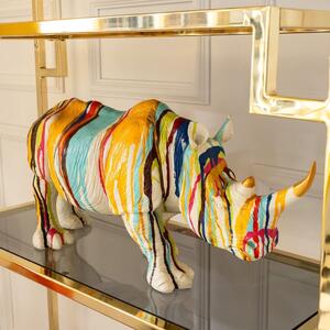 Figurina Decorativa Rhino Colore 26cm