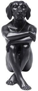 Figurina Decorativa Gangster Dog Negru