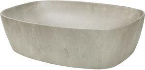 Comad Anna lavoar 50.5x39.5 cm ovale de blat maro/bej mat UN-ANNA-MY1