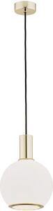 Argon Sagunto lampă suspendată 1x15 W alamă-opal 4357