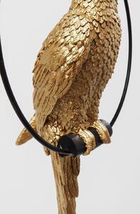 Obiect decorativ Swinging Parrot Auriu