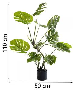 Planta decorativa Monstera 110cm