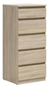 Comoda TETRIX, stejar sonoma, PAL, 50x45x115 cm