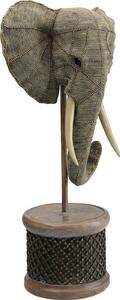Obiect decorativ Elephant Head Pearls