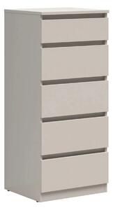 Comoda TETRIX, casmir, PAL, 50x45x115 cm