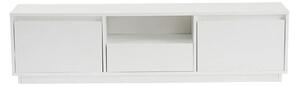 Comoda TV VANGUARD, alb, PAL, 160x30x42 cm