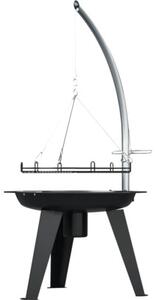 Grătar cu cărbuni pivotant Tenneker® TC Swing II Ø 50 cm incl. colector de cenușă