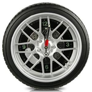 Ceas de Perete Sport Wheel – Design Unic în Forma de Roata pentru Pasionatii de Auto & Motorsport