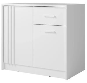Comoda CANADA CY21, alb, PAL laminat, 102x42x94 cm
