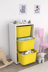 Dulap multifunctional, Glow grove, UnicUtil, Culoarea Alb Galben