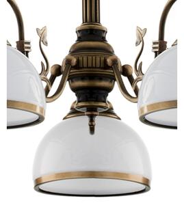 Brilagi - Lustră pe tijă TAURUS 5xE27/15W/230V diam. 70 cm bronz