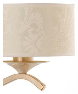 Brilagi - Lampă de perete SAPHIRE 1xE27/15W/230V crem/auriu/patină