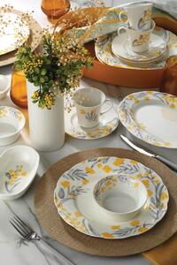 Set Farfurii (28 Bucati), Pieces drift, UnicUtil, Culoarea Multicolor