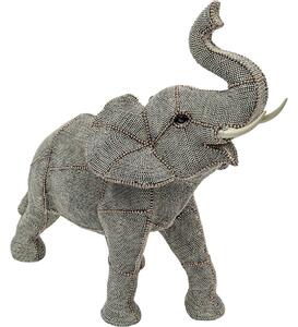Obiect decorativ Walking Elephant Pearls mare