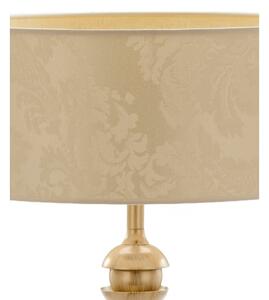 Brilagi - Lampă de masă SAPHIRE 1xE27/15W/230V crem/auriu/patină