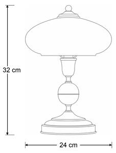 Brilagi - Lampă de masă MOLLERO 1xE14/11W/230V bronz/patină