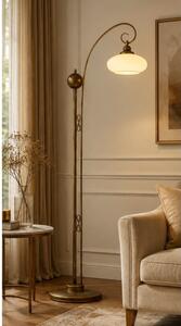 Brilagi - Lampadar MOLLERO 1xE27/15W/230V bronz/patină