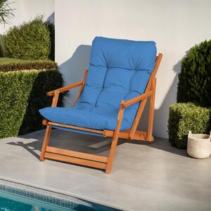 Scaun Gradina, Vine shade, UnicUtil, Culoarea Albastru Natural