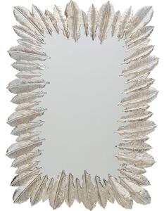 Oglinda Feather Dress rama Argintie 49x69 cm