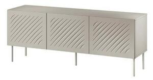 Comoda TV SIENA, bej, PAL laminat/metal, 151x40x60 cm