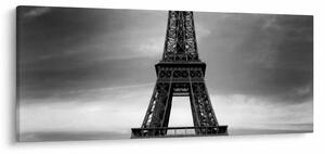 Tablou - Mașină roz în Paris (120x50 cm)