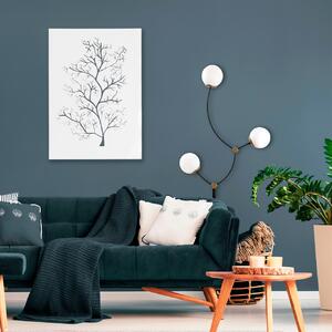 Lampadar, Thorn storm, UnicUtil, Culoarea Negru Alb