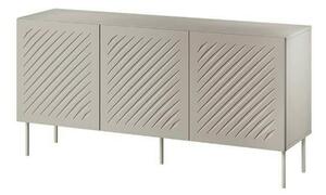 Comoda SIENA, bej, PAL laminat/metal, 151x40x75 cm