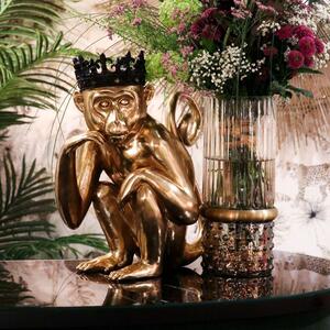 Figurina decorativa King Lui auriu 35 cm