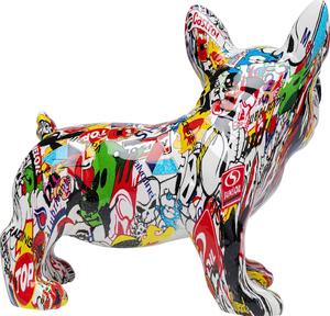 Figurina decorativa Comic Dog Glasses 25 cm