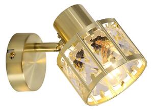 Lampă de perete ZAHARA 1xE27/10W/230V, aurie