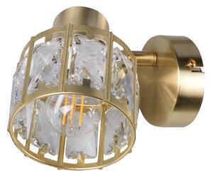 Lampă de perete ZAHARA 1xE27/10W/230V, aurie
