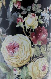 Vaza decorativa Rose Magic negru 27 cm