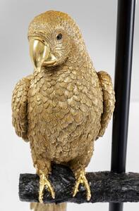 Lampa de podea Animal Parrot Ø40x176 cm negru/auriu