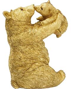 Figurina decorativa Bear Lucky Mom Aurie 27cm