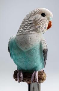 Figurina decorativa Parrot Turquoise 36cm