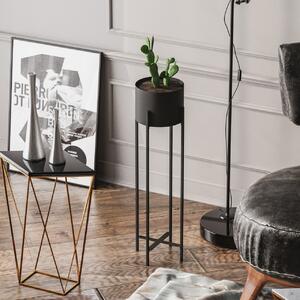Ghiveci decorativ GED025 Negru 23x78x23 cm