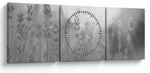 Tablou - Lavanda (cu ceas) (90x30 cm)