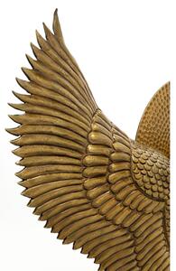 Veioza Bird Wings 61x76 cm negru si auriu