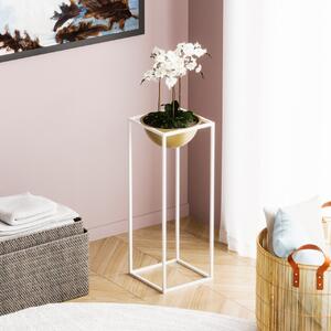 Ghiveci decorativ GED021C Auriu 22x60x22 cm