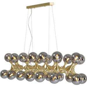 Pendul Atomic Balls Brass 140cm