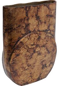 Vaza cin aluminiu Amporo 24x31 cm maro